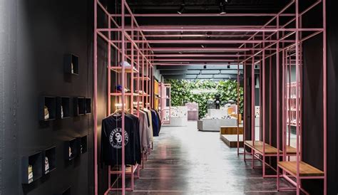 Antwerp's Sneaker District Combines Nike, Neon and .